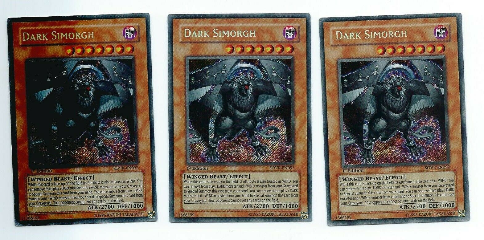 Yugioh! 3x Cyber Harpie Lady ITALIAN Secret Rare RP01-EN096 Retro Pack  Yu-Gi-Oh