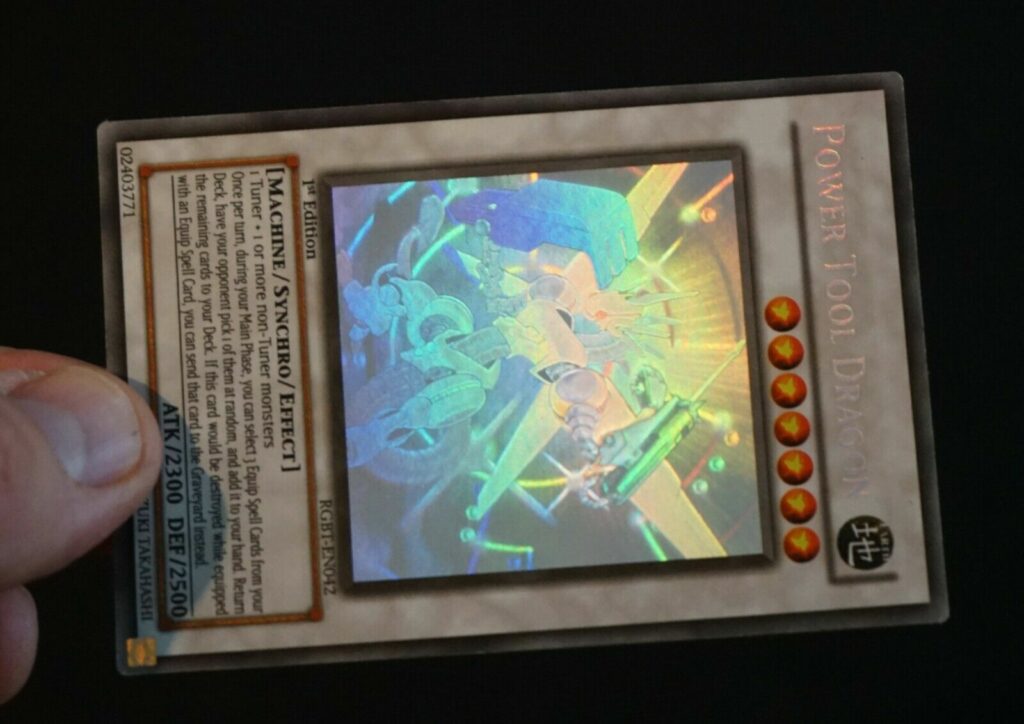 Yugioh! Power Tool Dragon RGBTEN042 Ghost Rare 1st Edition First YGO