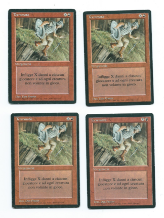 FBB 4x Earthquake (Italian)