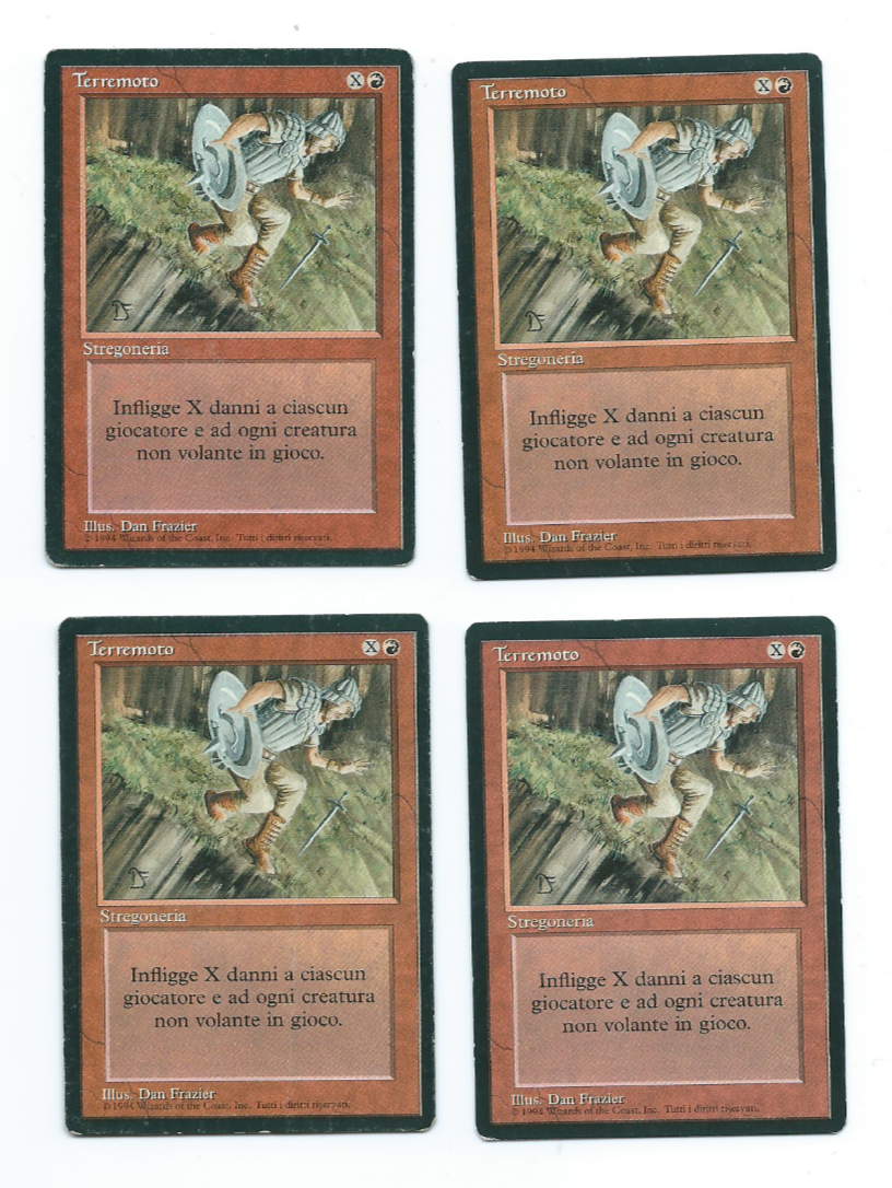 FBB 4x Earthquake (Italian)