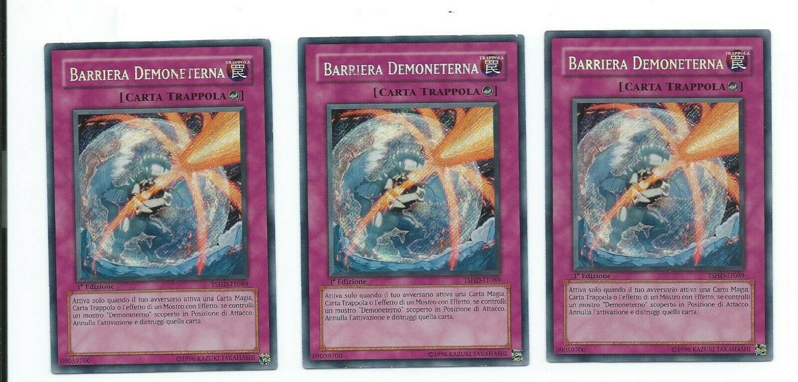 Yugioh! 3x Cyber Harpie Lady ITALIAN Secret Rare RP01-EN096 Retro Pack  Yu-Gi-Oh